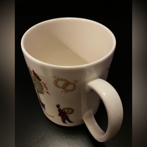 “Twelve Day of Christmas” Coffee/Tea Mug Ceramic Made in Thailand - Picture 4 of 4